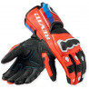 GANTS REV'IT QUANTUM 3 NEON ROUGE BLEU