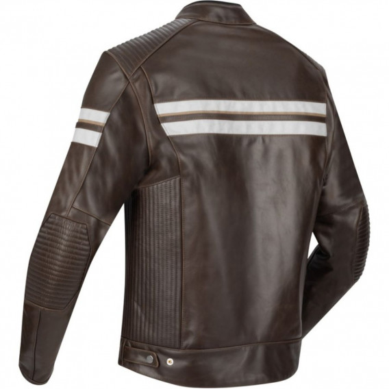 BLOUSON SEGURA ROMEO MARRON BLANC