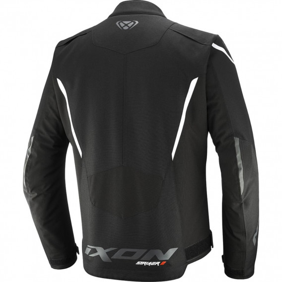 BLOUSON IXON STRIKER 2 NOIR BLANC
