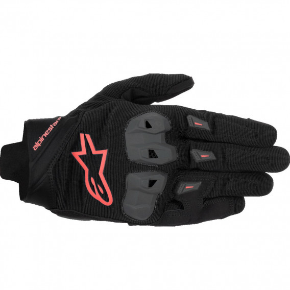 GANTS ALPINESTARS STELLA SP X 1 NOIR ROUGE FLUO