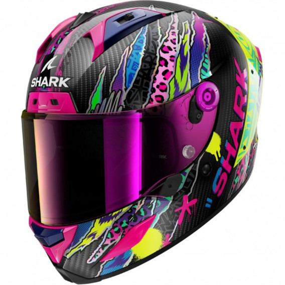 SHARK AERON FAWN CARBON VIOLET JAUNE