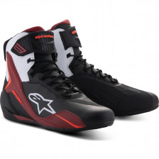BASKET ALPINESTARS FASTER-4 NOIR BLANC DARK ROUGE