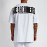 T-SHIRT OVERSIZE MOTOSHOPPING BLANC V2