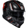 AGV K7 KYBER NOIR MAT ROUGE